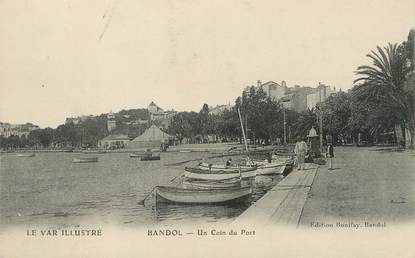 / CPA FRANCE 83 "Bandol, un coin du port"