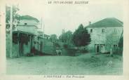 63 Puy De DÔme / CPA FRANCE 63 "Neuville, rue principale"