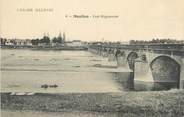 03 Allier / CPA FRANCE 03 "Moulins, pont Régemortes"