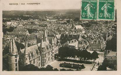 / CPSM FRANCE 58 "Nevers, vue panoramique"
