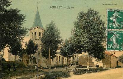 CPA FRANCE 03  "Saulzet, L'Eglise"