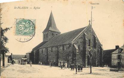 CPA FRANCE 03  "Saint Plaisir, L'Eglise"