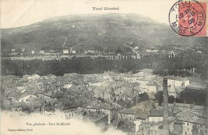 / CPA FRANCE 54 "Toul, vue générale, fort Saint Michel"