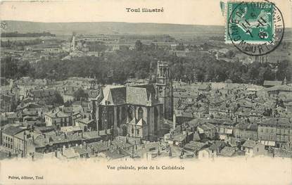 / CPA FRANCE 54 "Toul, vue générale prise de la cathédrale"