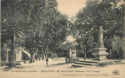 / CPA FRANCE 84 "Bollène, Bld Pasteur" / VIERGE