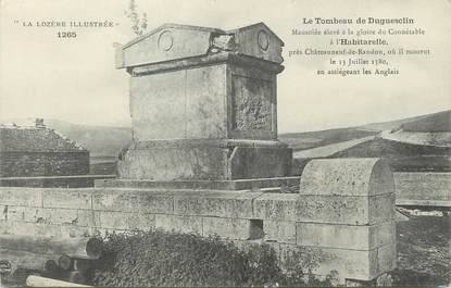 / CPA FRANCE 48 "Le Tombeau de Dugesclin" / LA LOZERE ILLUSTREE