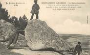 48 Lozere / CPA FRANCE 48 "Châteauneuf de Randon, la roche branlante" /  LA LOZERE ILLUSTREE