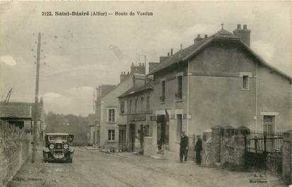 CPA FRANCE 03  "Saint Désiré, rte de Verdun" / AUTOMOBILE