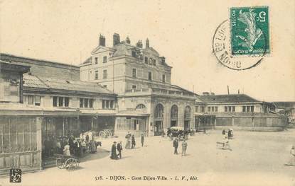 / CPA FRANCE 21"Dijon, gare"