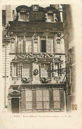 / CPA FRANCE 21"Dijon, maison Milsand"