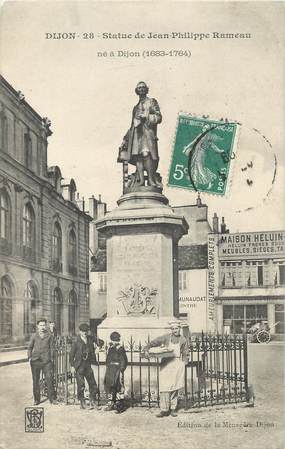 / CPA FRANCE 21"Dijon, statue de Jean Philippe Rameau"