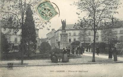 / CPA FRANCE 21"Dijon, place Saint Bernard"