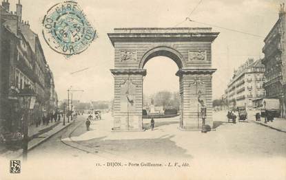 / CPA FRANCE 21"Dijon, porte Guillaume"