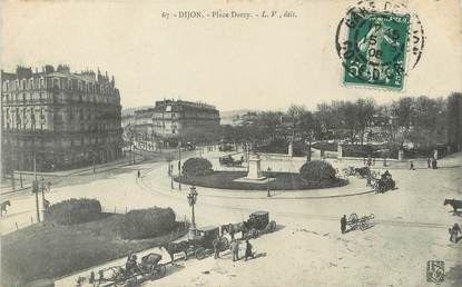 / CPA FRANCE 21"Dijon, place Darcy "