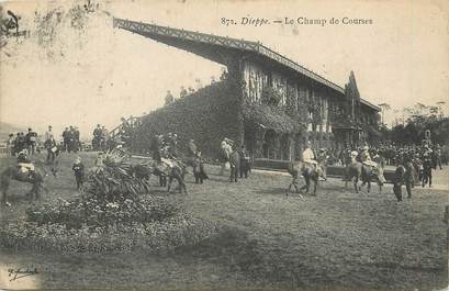 / CPA FRANCE 76 "Dieppe, le champ de courses"