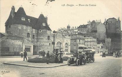 / CPA FRANCE 76 "Dieppe, place du casino"