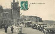 76 Seine Maritime / CPA FRANCE 76 "Dieppe, terrasse du casino"