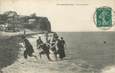 / CPA FRANCE 76 "Quiberville, sortie de bain"