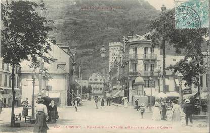 / CPA FRANCE 31 "Luchon, allée Etigny et av Carnot"