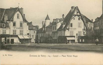 CPA FRANCE 03 "Env. de Vichy, Cusset, Place Victor Hugo"