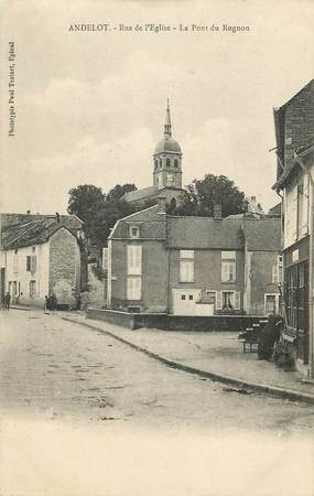 CPA FRANCE 52 "Andelot, rue de l'Eglise"