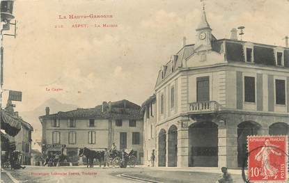 / CPA FRANCE 31 "Aspet, la mairie"