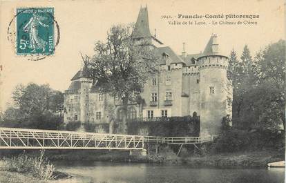 / CPA FRANCE 25 "Vallée de la Loue, le château de Céron"