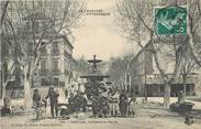 84 Vaucluse / CPA FRANCE 84 "Pertuis, fontaine du cours"