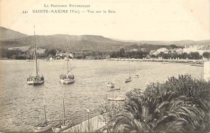 / CPA FRANCE 83 "Sainte Maxime, vue sur la baie"