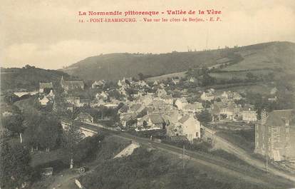 / CPA FRANCE 27 "Pont Erambourg, vue sur les côtes de Berjou"