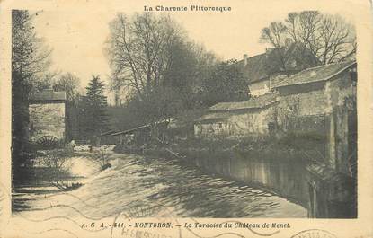 / CPA FRANCE 16 "Montbron, le tardoire du château de Menet"