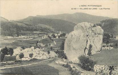 / CPA FRANCE 38 "Villard de Lans, les pierres"