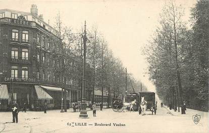 / CPA FRANCE 59 "Lille, Boulevard Vauban"