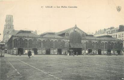 / CPA FRANCE 59 "Lille, les halles centrales"