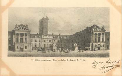/ CPA FRANCE 21 "Dijon romantique, nouveau palais des Etats"