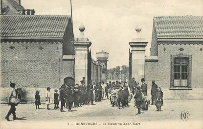 / CPA FRANCE 59 "Dunkerque, la caserne Jean Bart"