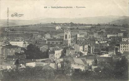 / CPA FRANCE 42 "Saint Julien en Jarrez, panorama"