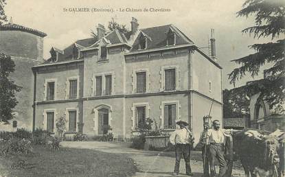 / CPA FRANCE 42 "Saint Galmier, le château de Chevrières"