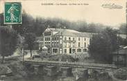 42 Loire / CPA FRANCE 42 "Saint Galmier, les sources, le pont sur la Coise"