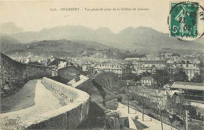 / CPA FRANCE 73 "Chambéry, vue générale "