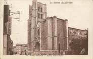 42 Loire / CPA FRANCE 42 "Montbrison, église Notre Dame"