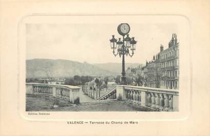 / CPA FRANCE 26 "Valence, Terrasse du champ de Mars"