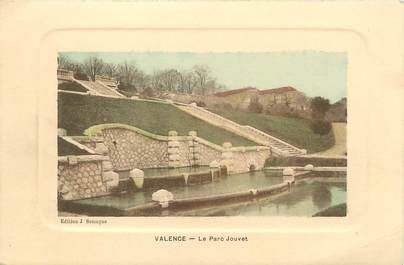 / CPA FRANCE 26 "Valence, le parc Jouvet"