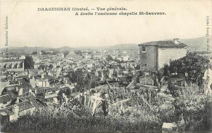 / CPA FRANCE 83 "Draguignan illustré, vue générale"