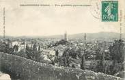 83 Var / CPA FRANCE 83 "Draguignan illustré, vue générale panoramique"