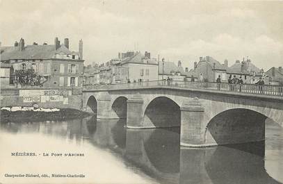 / CPA FRANCE 08 "Charleville Mézières, le pont d'Arches"