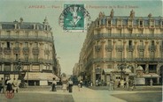 49 Maine Et Loire / CPA FRANCE 49 "Angers, perspective de la rue d'Alsace"