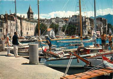 / CPSM FRANCE 20 "Saint Florent, les yachts dans le port de plaisance"