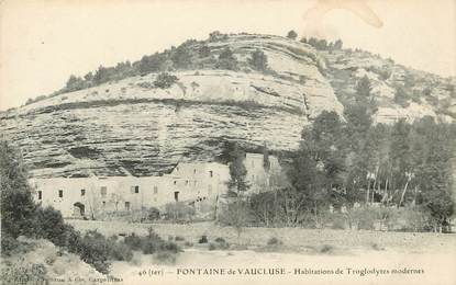 CPA FRANCE 84 "Fontaine de Vaucluse"