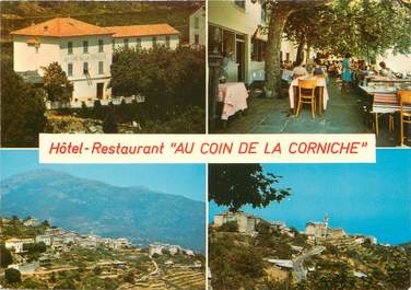 / CPSM FRANCE 20 "San Martino di Lota, hôtel restaurant Au coin de la Corniche"